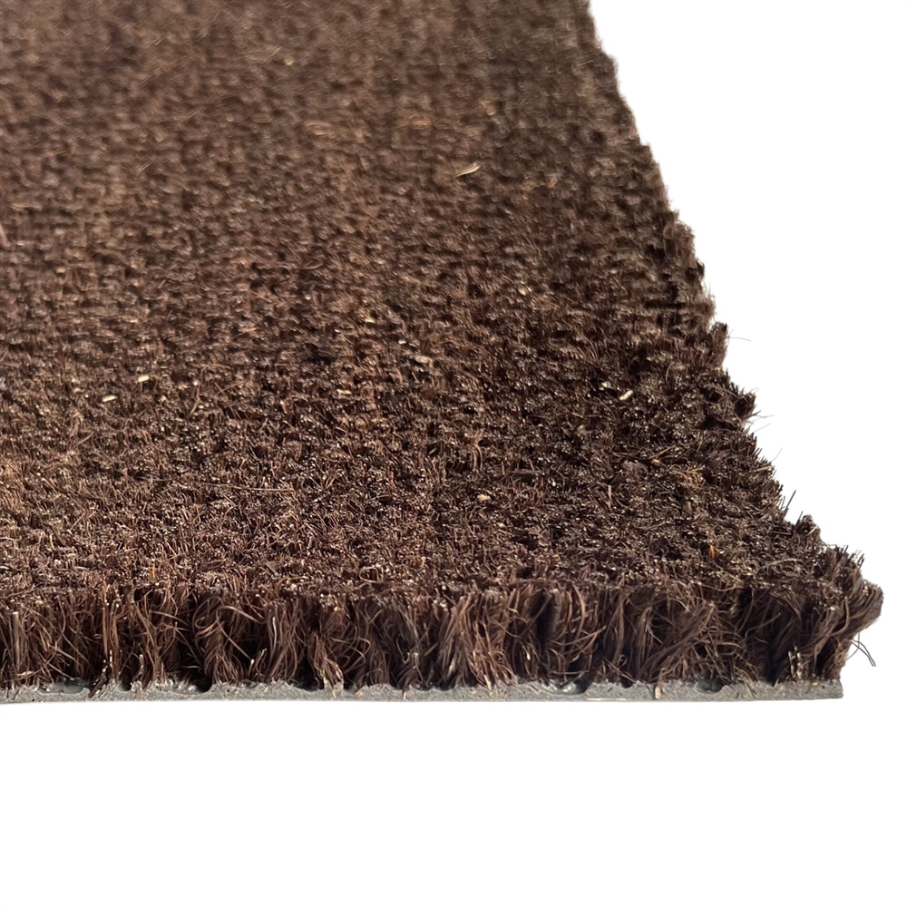 Brown coconut mat cut to size