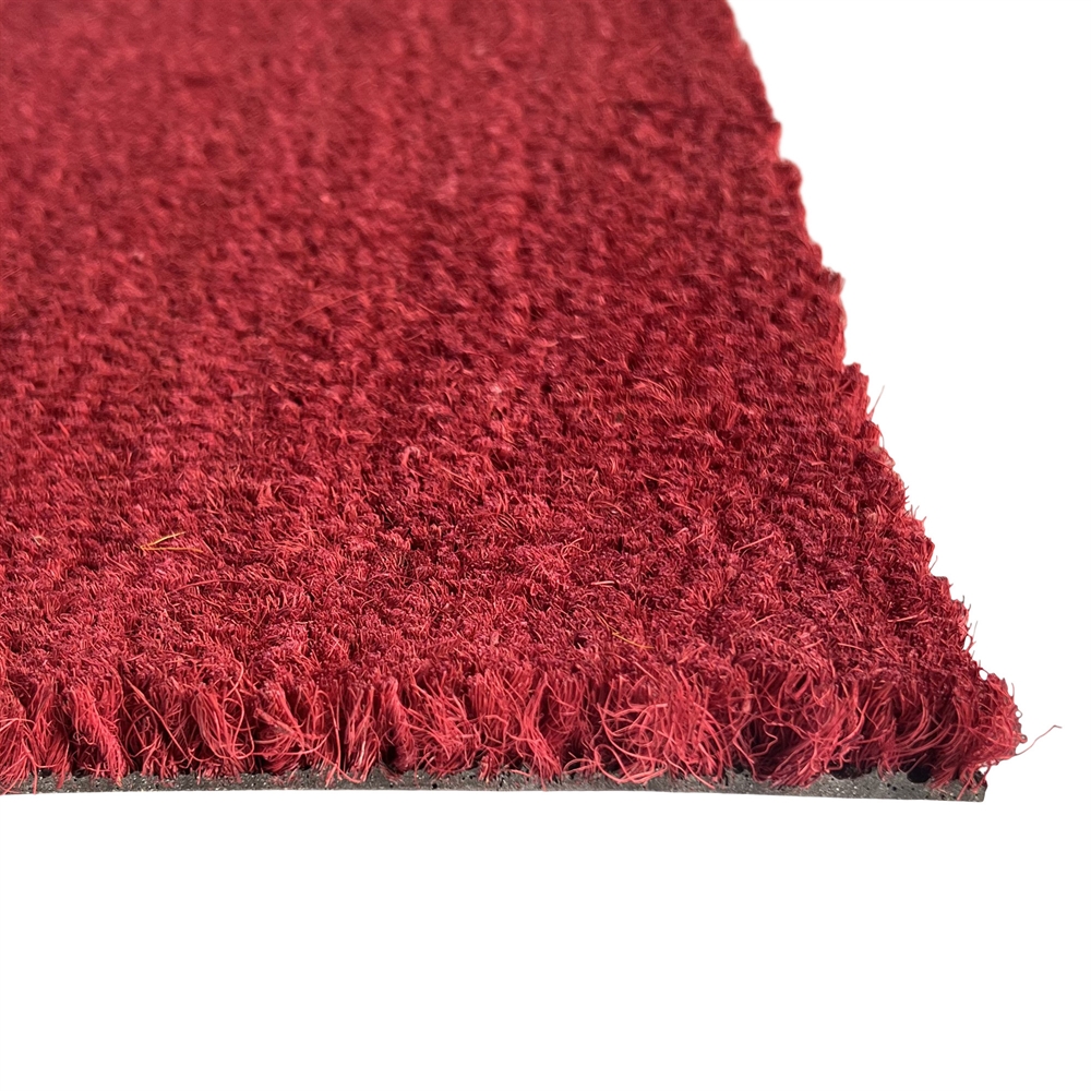 Red coconut mat cut to size