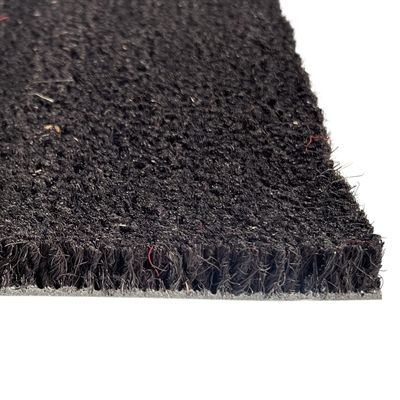 Black coconut mat cut to size