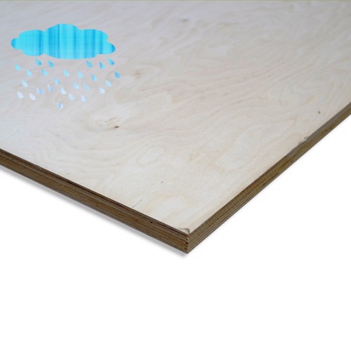 Waterproof Birch Plywood sheet cut to size.